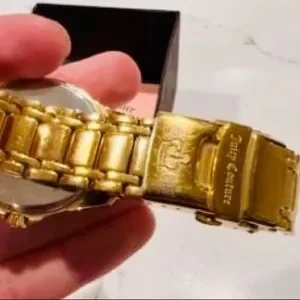 ?Vintage Juicy Couture rhinestone gold/white watch Juicy Couture | Accessories | Vintage Juicy Couture  main image 3